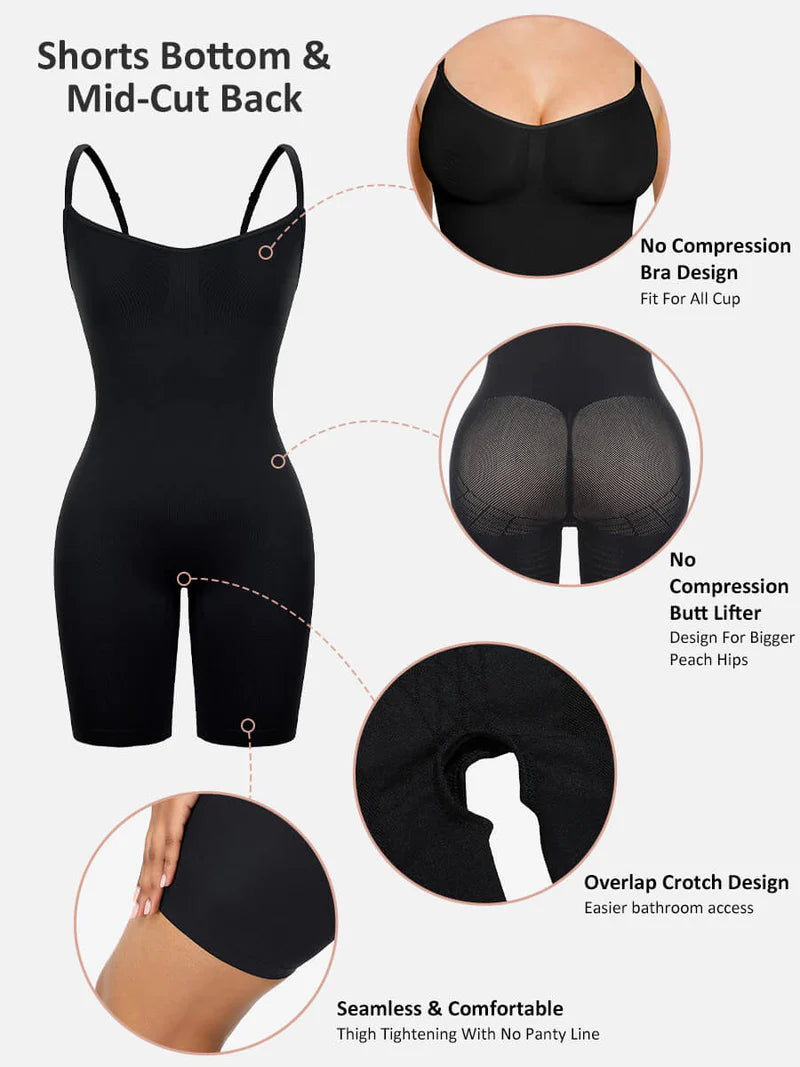 Mid Thigh Shapewear Bodysuit