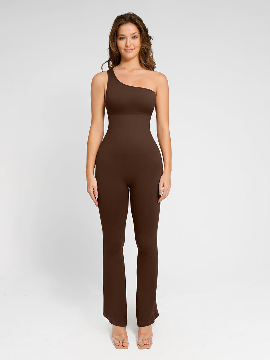 One Shoulder Jumpsuit