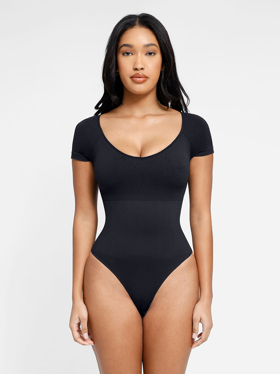 Short Sleeve Bodysuit Sculpting Shapewear