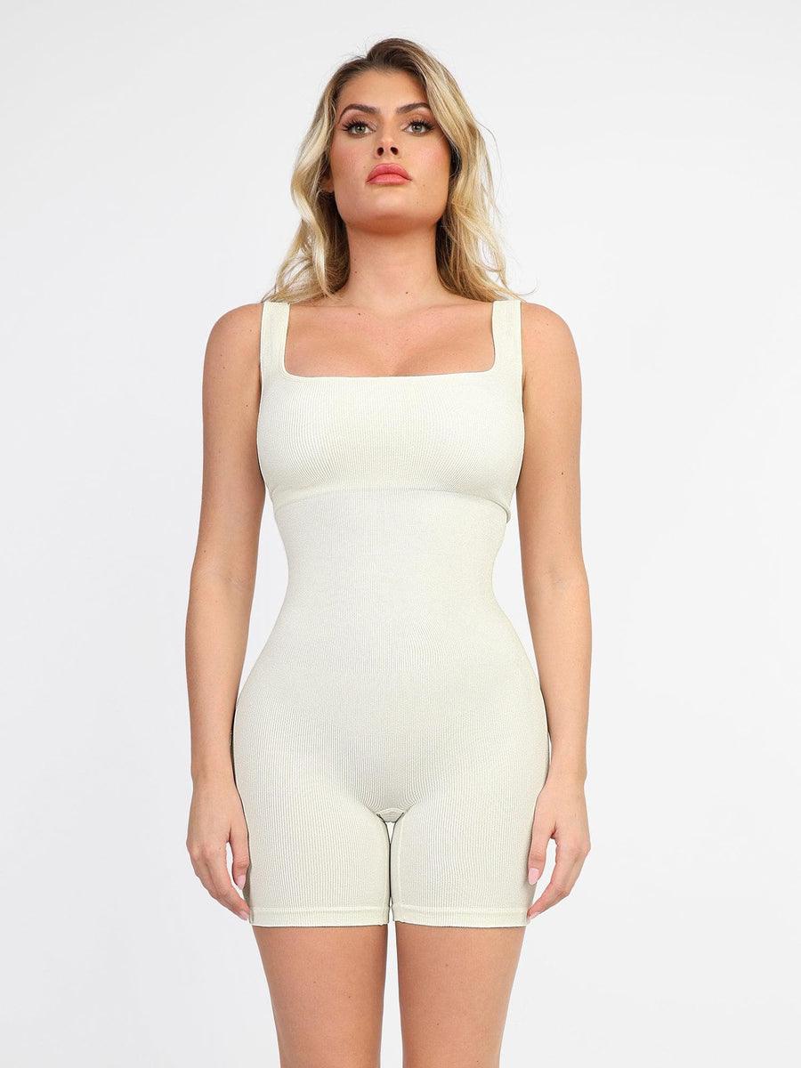 Seamless Square Neck Romper